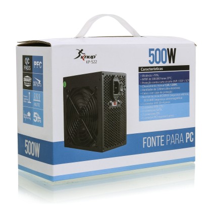 FONTE ATX 500W  | PC | REAL | KNUP